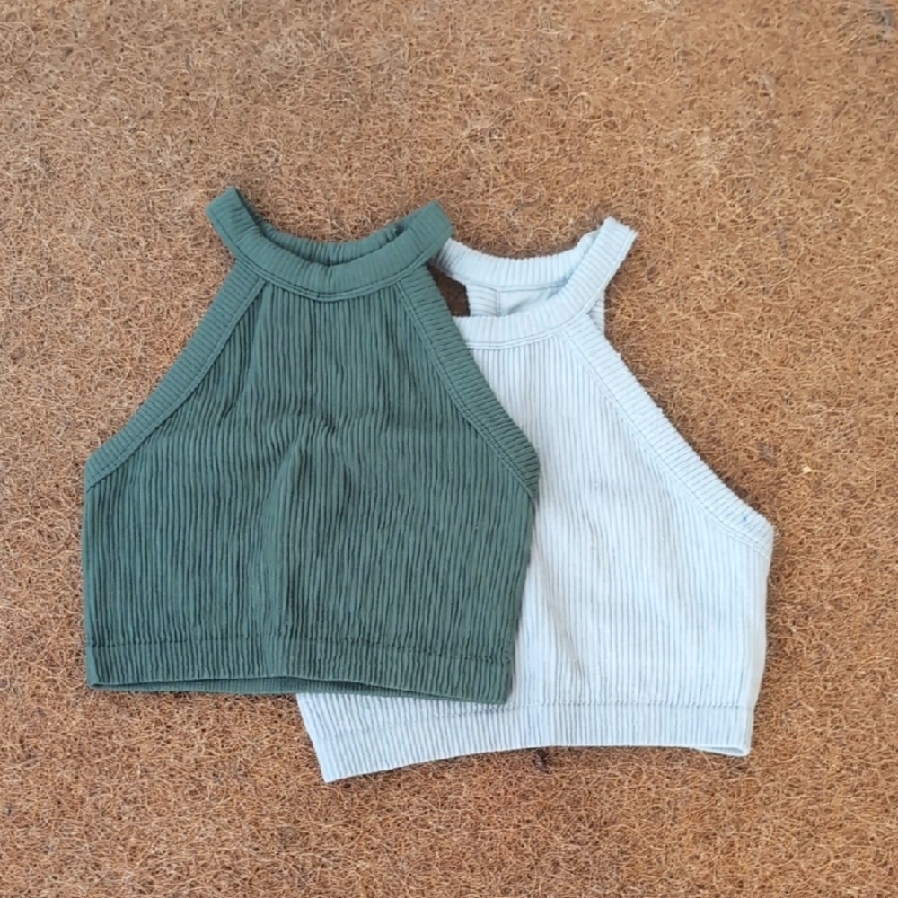high neck tank tops